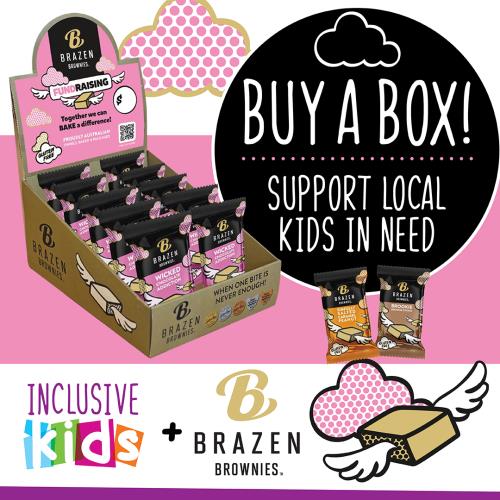 Brazen Brownies × Inclusive Kids — Buy a box, support local kids in need